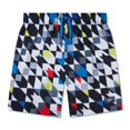 thumbnail image 1 of Speedo Boy's UV Protection Colour Block Redondo Volley 15" Swim Short - High Risk Red, Size XS, 1 of 2