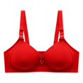 thumbnail image 4 of Soutien-gorge pour Femmes à Bonnets Fixes, Ouverture Frontale à Boutons, Style Mince, Effet Rassembleur, Respirant, 4 of 4
