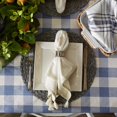 thumbnail image 3 of Buffalo Check Classic Farmhouse Tablecloth Stonewash Blue, 60x84 Inch, Elegant WrinkleFree Design for Kitchen, Dining Room, and Rustic Decor, 3 of 6
