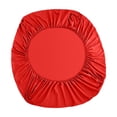 thumbnail image 2 of Meitianfacai Draps Housse de Matelas, Drap-Housse pour Lit Double Pièce Unique Antidérapant Housse de Lit Tout-Inclus Protection de Matelas Housse de Lit Fibre Douce Convient pour Dormir Nu, Rouge, 2 of 7