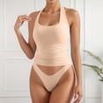 thumbnail image 2 of PRODUCT CATEGORY Camisoles & Tanks — Women’s Solid Color Camisole Set for Home and Leisure Lightweight Layering Tank Tops for Spring Summer Fall Comfortable Casual Wear, 2 of 5