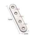 thumbnail image 1 of 1X Plaque de Réparation Plate en Acier Inoxydable pour Coin Code Réparation de Meubles P1A9 C2F2, 1 of 9