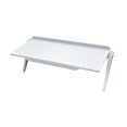 thumbnail image 5 of Birdeem Punch-Free Computer Monitor Rack Plastic Tv Set- Box Screen Bracket Router Storage Rack, Computer Desktop Stand Riser Holder, Vented Metal Desk Shelf for Des, 5 of 5