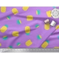 thumbnail image 3 of Soimoi Crepe Silk Fabric Pine Fruits Print Fabric by Yard 42 Inch Wide, 3 of 3