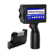 Printer Jet, Label Printer Handheld Inkjet Printer For Batch Barcodes Digital Identification Portable Printer 12.7mm ,Fast Printing