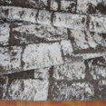 thumbnail image 4 of Ladole Rugs Contemporary Abstract Microfiber Shaggy Area Rug Cream- Beige, 5x8 (5'3" x 7'6", 160cm x 230cm), 4 of 4