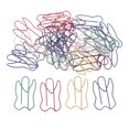 thumbnail image 2 of Abbracc 2x 30 Pcs Pinces à Papier en Forme de Dent Métal Décoratif Multicolore, 2 of 8