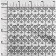thumbnail image 1 of oneOone Polyester Lycra Fabric Floral Block Print Fabric BTY 56 Inch Wide, 1 of 4