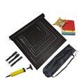 thumbnail image 3 of tredstone Ensemble de Tapis en Rouleau de Feutre, Coussin de Rangement, Planche de Rangement avec Tube Gonflable, Pompe, Sac de Rangement, Plateau, Noir, 1500 Pcs, 3 of 6