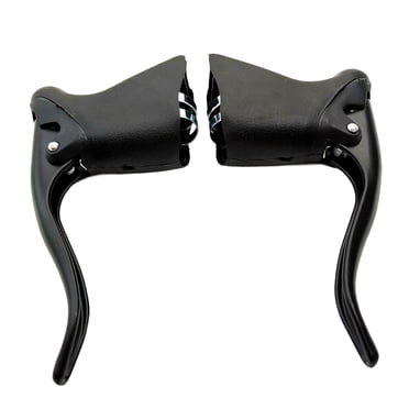 jinwen 2 Pieces Brake Lever Handlebar Brake Lever for Most s Black