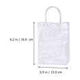 thumbnail image 2 of Shisuyan Sac de Mariage en PVC Sac Fourre-Tout Transparent 8 Pcs 6.29X5.89X2.75 Pouces, 2 of 8