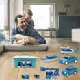 thumbnail image 3 of Chmadoxn Magnetic Transform Engineering Car Assembled Toys Transforming Robot Toys Set For Boys 6 In 1 Magnetic Construction Trucks Transform Robot Play Vehicles deformity deformity, 3 of 5