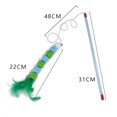 thumbnail image 3 of Antqov Toy Interactive Toy Soft Feather and Beading Toy, Cats Toys, 3 of 3