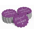 thumbnail image 2 of Inkdotpot Real Silver Foil Retirement Is Sweet Text Tags Favor Hang Paper Tags 100 Pieces, 2 of 6