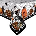 thumbnail image 2 of Square Halloween Tablecloth 60 Inch, Halloween Spider Web Tablecloth Square, Halloween Table Cloths Square, Halloween Square Table Cloth Decor, 2 of 5