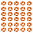 thumbnail image 1 of Unique Bargains Lot de 30 Rondelles à Encastrer M3 en Alliage d'Aluminium Anodisé pour Finition, Orange, 1 of 4