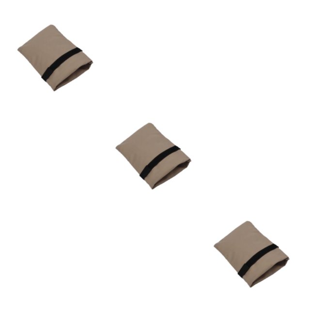 kurtrusly Winter Covers For Garden Waterproof And Dustproof Easy To Frost Protection Polyester Thickened Outdoor Cover khaki 3Set