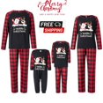 thumbnail image 1 of EIMELI Pyjamas de Noël pour la Famille Imprimé Gingerbread Man, 1 of 11