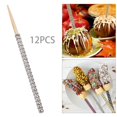 thumbnail image 4 of GUOOL Bâtonnets de Bonbons en Bois Pics Alimentaires de 6 Pouces pour Fabrication de Bonbons au Buffet, 4 of 9