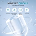 thumbnail image 3 of VECYS 3 5 gal Water Dispenser with Ice Maker, 27LBS Daily Ice & Child Lock, 3 of 7