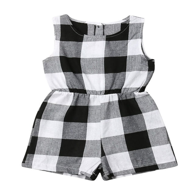 Family Dress Mother Daughter Matching Girl Romper Jumpsuit Outfits
