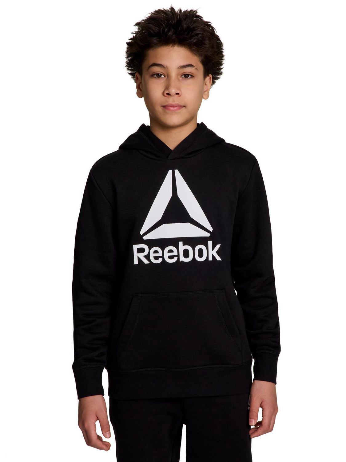 Sweat à capuche en polaire Delta de Reebok pour garçon