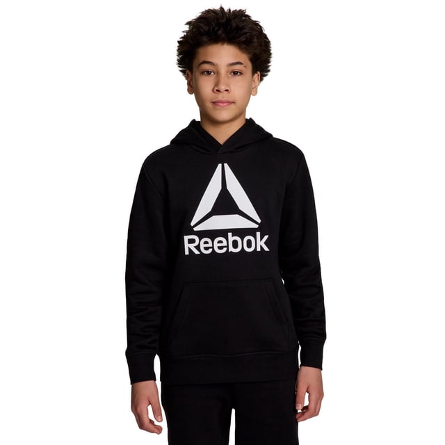 Sweat à capuche en polaire Delta de Reebok pour garçon