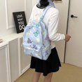 thumbnail image 3 of MesaSe Sac à Main de Navette Simple pour Femmes, Grande Capacité, Style Mode, Sac à Dos Coréen (Blanc), 3 of 8