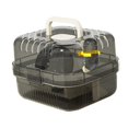 thumbnail image 2 of Milaget Hamster Cage with Water Bottle Breathable Carry Case for s Gerbils Rats white, 2 of 9