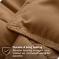 thumbnail image 4 of Bare Home Goose Down Alternative Comforter Set - 3 Piece Set - King/Cal King, Caramel, 4 of 7