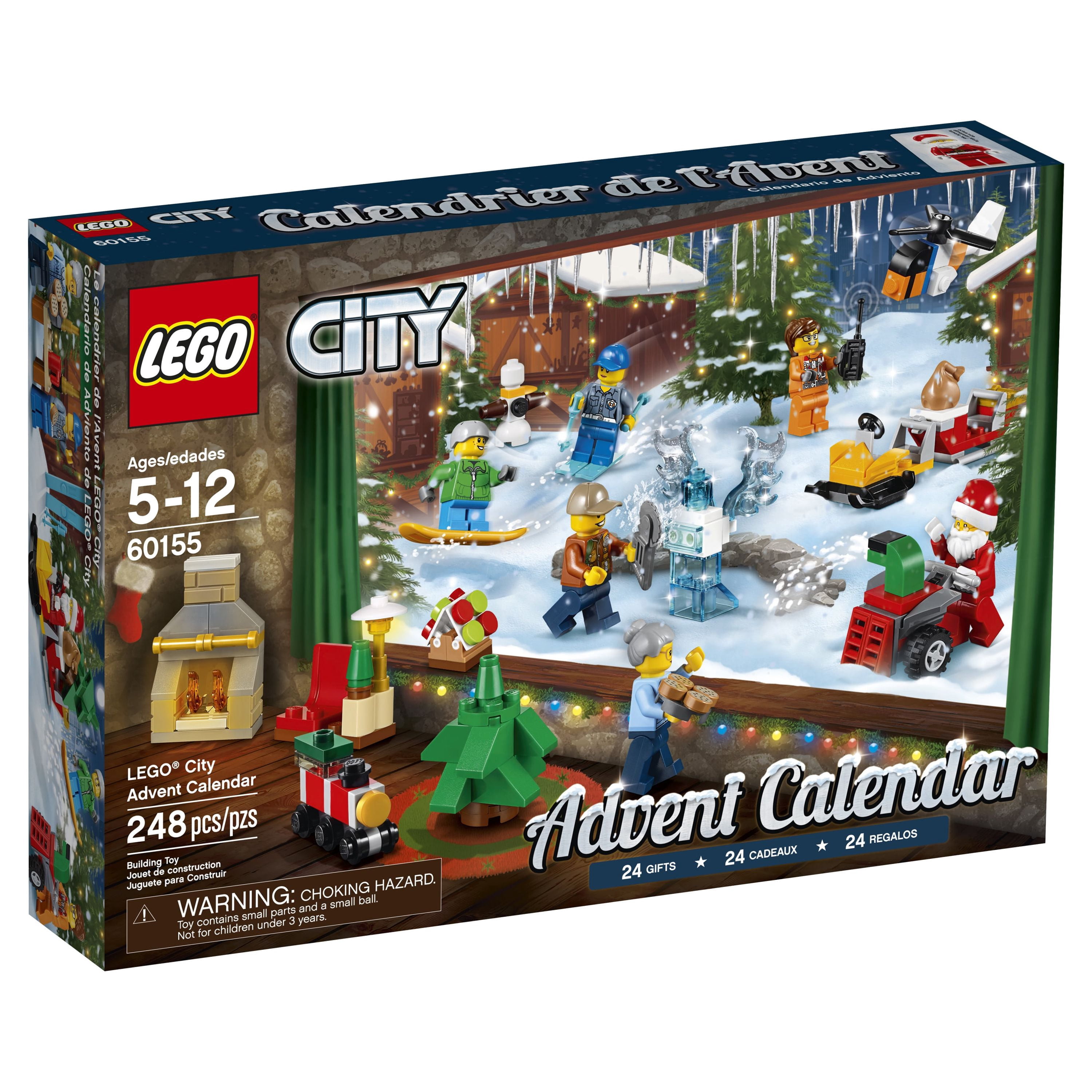 LEGO City Advent Calendar 60155 Building Set (313 Pieces)