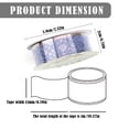 thumbnail image 3 of Ynlkorvg Roll Of Glitter Tape Lace Flower Pattern Self Adhesive Tape Sticker Colorful Decorative Masking Tape For Scrapbooking Card Making Crafts Frames Planner Journal Gifts Decor, 3 of 9