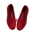 thumbnail image 2 of Cameland Chaussures Décontractées pour Femme, Mode, Confortables, Bout Rond, Talons Bas, Nœud, Couleur Unie, 2 of 9