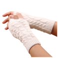thumbnail image 2 of Harpily Women's Winter Knitted Stretch Keep Warm Riding Gloves with Mobile Phone, 2 of 4