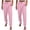Pink, variant on cfhntfmh Womens Sweatpants 2 Pack Fleece Lined Joggers Gym Workout Pants for Women Womens Fleece Sweatpants(Wine,Medium)