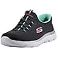 thumbnail image 3 of Skechers Summits Espadrilles à Enfiler pour Femmes Charbon/vert 6 W, 3 of 4