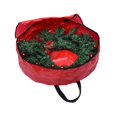 thumbnail image 2 of Garland Bag Storage Boxes Carry Organizer Bags Durable Red Foldable Waterproof And Dustproof Christmas Polyethylene, 2 of 24