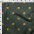 thumbnail image 3 of oneOone Silk Tabby Fabric Small Motif Ikat Fabric Prints By Yard 42 Inch Wide, 3 of 4
