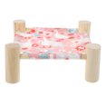 thumbnail image 1 of Washable Guinea Pig Bed Detachable Rabbit Hammock Elevated Pet Bed Hamster Sleeping Bed, 1 of 8