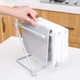 thumbnail image 1 of Kitchen Bathroom Multifunctional Towel Rack Hanger Plastic Rack, 1 of 4