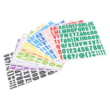 Iron On Letters, Heat Transfer Sticker Easy To Use Safe Reliable Strong Adhesion For Clothing