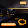 thumbnail image 1 of Suncoda Interior Ambient Light, Car Cold Lamp Interior Guide LED Lamp El Luminous Line 5 Meters + 5V USB Drive Universal Car Decorative Lamp, 1 of 2