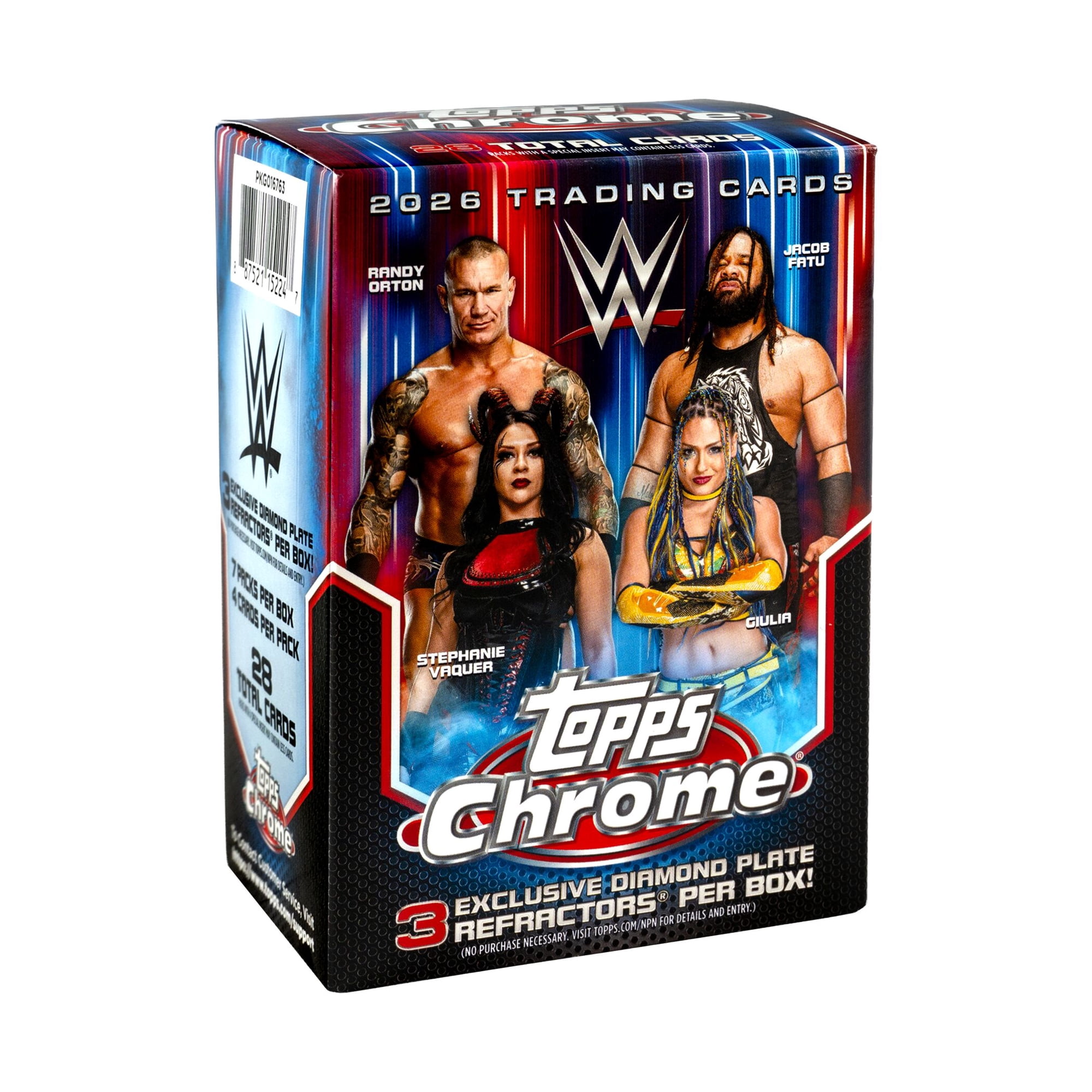 2026 Topps WWE Chrome Trading Cards Value Box - Walmart.ca