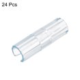 thumbnail image 3 of 2.1 x 0.66inch Bed Sheet Clips, 24Pcs Mattress Covers Fastener Clamp Clear Blue, 3 of 5