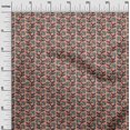 thumbnail image 2 of oneOone Cotton Poplin Fabric Leaves & Floral Block Print Fabric BTY 56 Inch Wide, 2 of 4