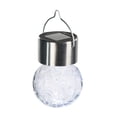 thumbnail image 2 of Rvkxad Solar Glass Pendant Lights, Crack LED Rattan String Lights for Garden Patio, Hanging Lights, Outdoor Decor, 2 of 7