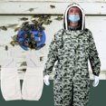 thumbnail image 2 of Bee Suit, Prevent Being Bitten Soft Special Design Breathable Beekeeping Clothes Practical With Beekeeping Gloves For Beekeepers 1 Pair XXL Gloves + XXL Bee Suit, 2 of 8