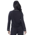 thumbnail image 3 of Secret Sleep Long Sleeve Button Top with Piping - Online exclusive, 3 of 5