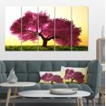thumbnail image 1 of Cherry Blossom in Beautiful Garden - Landscape Canvas Art Print, 1 of 3
