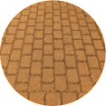 thumbnail image 1 of Ahgly Tapis d'Intérieur Lavable en Machine Carré Acajou Brun, 3 Pieds Carré, 1 of 7